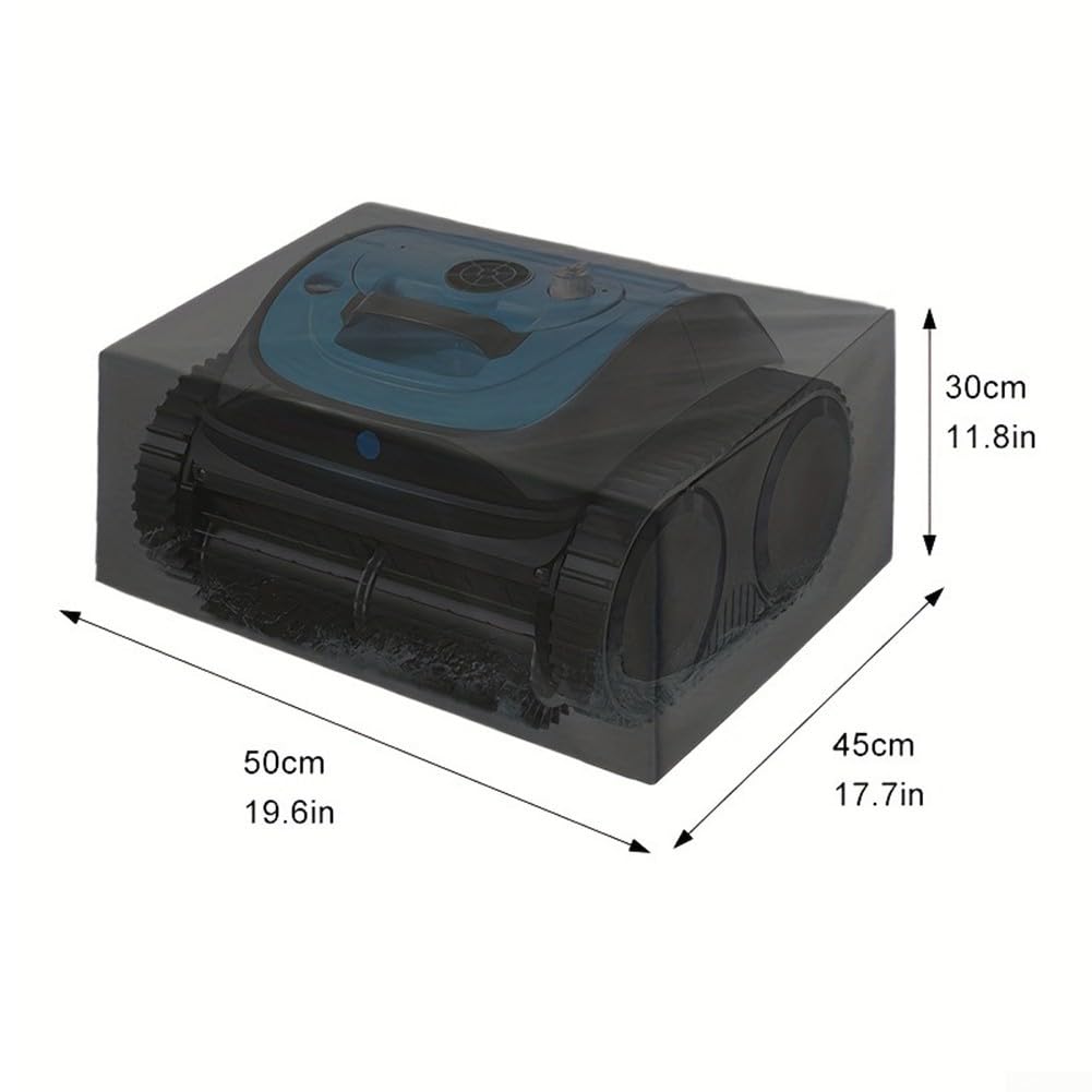Funda protectora para aspiradora robot para máquina de limpieza de piscinas sobre el suelo y enterradas, tela Oxford impermeable, protección contra el polvo