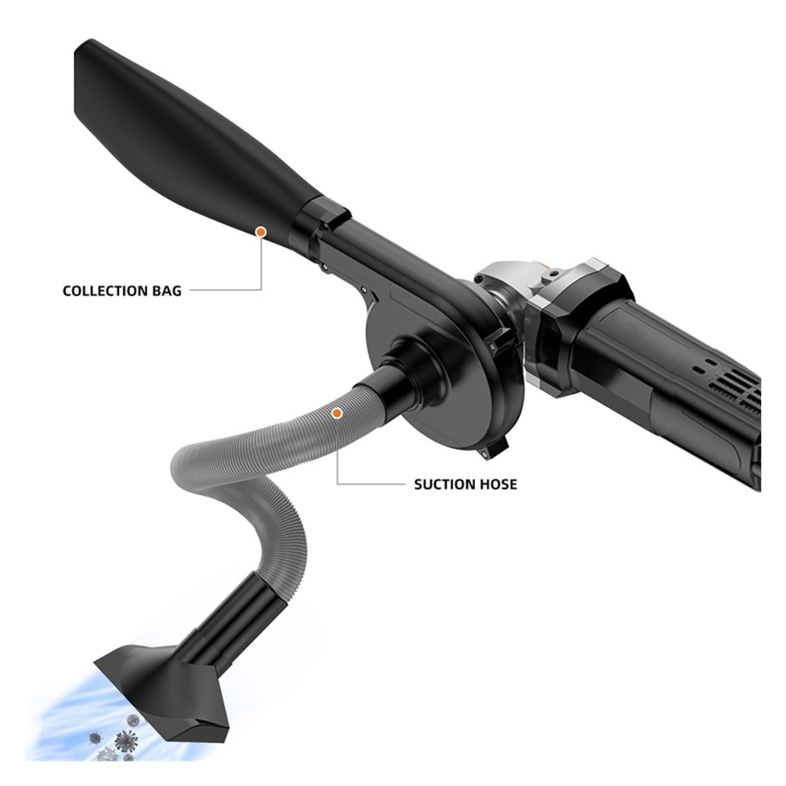 Amazon.co.jp: 扇風機 強力、 アングルグラインダーからブロワー  