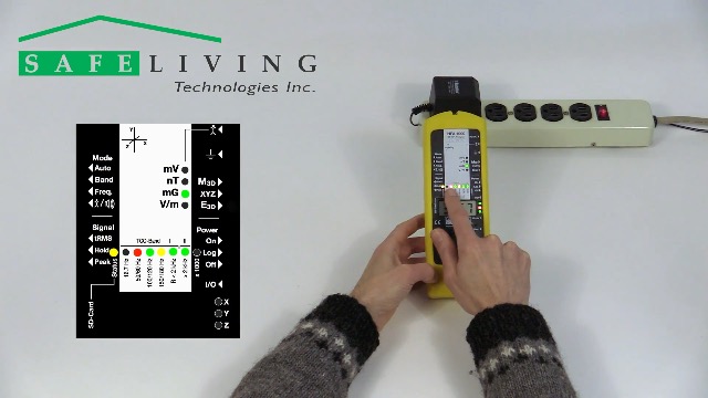 Image of Gigahertz Soluitons Magnetic Electric Meters NFA 1000 EMF Analyzer-5kHz to 1,000,000 kHz