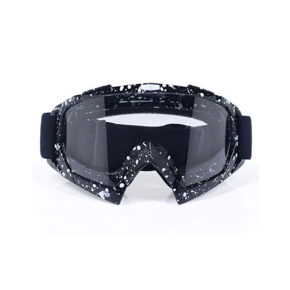 Lunettes de motocross noires - Lunettes de descente - Lunettes de descente - Lunettes de ski - Pour femme - Casque de motocross - Lunettes de ski - Lunettes de ski - Lunettes de ski - Lunettes