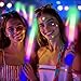 SVYIQ 12 PCS Foam Glow Sticks Bulk With 3 Modes Colorful Flashing,Foam Light up Sticks,Glow Sticks for Wedding,Glow in Dark Party Supplies for Wedding,Halloween, 4th of July,Raves,Concert,New Year1