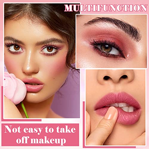 Blush Wand Cream Liquid Blush Stick For Cheeks Matte Blush Wand With Cushion Applicator Long Lasting Soft Face Makeup Blush - 101 Nude Pink #TOP4