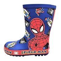Boys Spiderman Wellies/Wellington Boots (13 UK Child, numeric_13)
