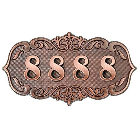 Minache Personalized Address Plaque Cover