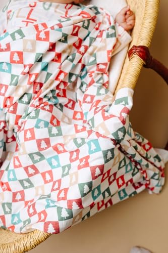 Image of Copper Pearl Swaddle Blankets for Newborns | Soft Stretchy Receiving Blankets for Boys and Girls | Large 46 x 46 Inch Baby Blankets | Lightweight and Breathable Swaddles | Fraser