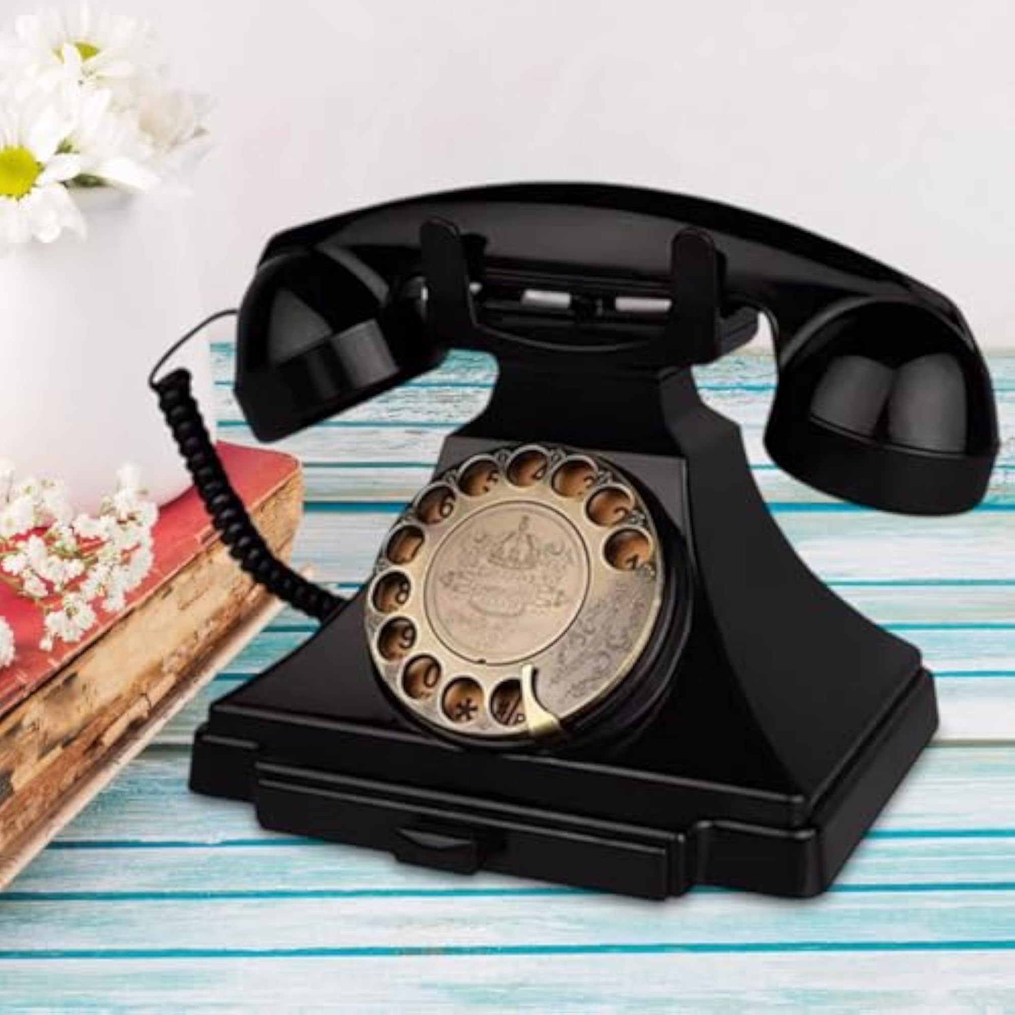 Audio Guest Book Wedding Phone Recorder Black