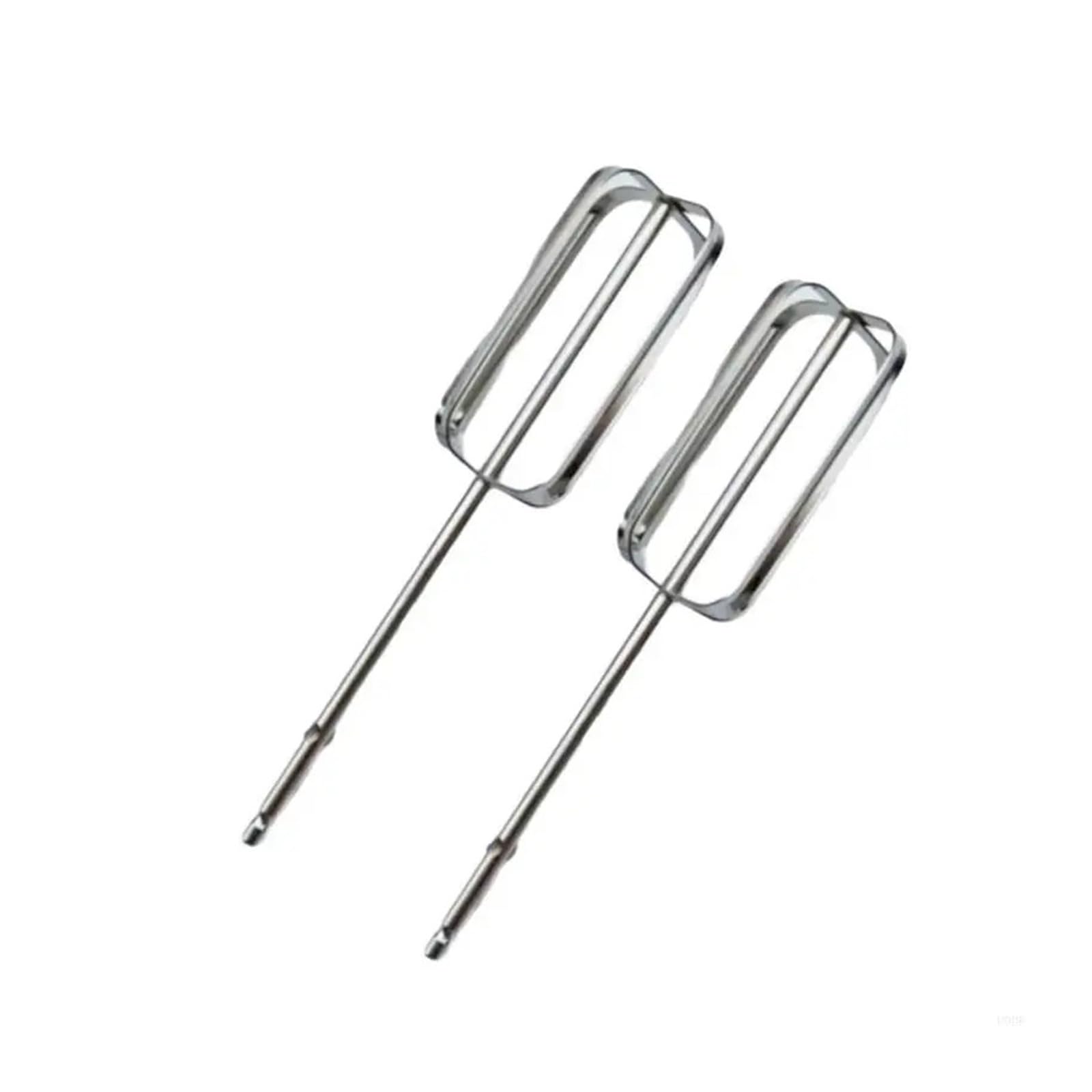 Genérico Cabezales de batidor de Huevos de Mano de Acero Inoxidable, 2 uds.
