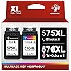 GREENSKY 575XL 576XL Druckerpatronen PG-575XL CL-576XL Kompatible für Canon 575 XL 576 XL Schwarz und Farbe für Canon PIXMA TR4755i TS3750i TR4756i TS3550i TS3551i TS3751i TS3752i TR4750i TR4751i