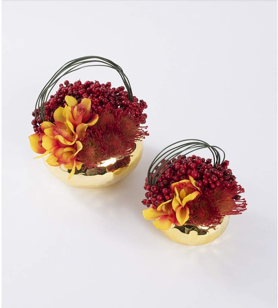 IRYZE Fausses Fleurs Décorations Florales Artificielles De Fleurs Artificielles, Fleurs De Table De Bouquets De Fleurs Rouges dans Le Salon Et Le Bureau Fausses Fleurs Décorations (Size : 18x20cm)