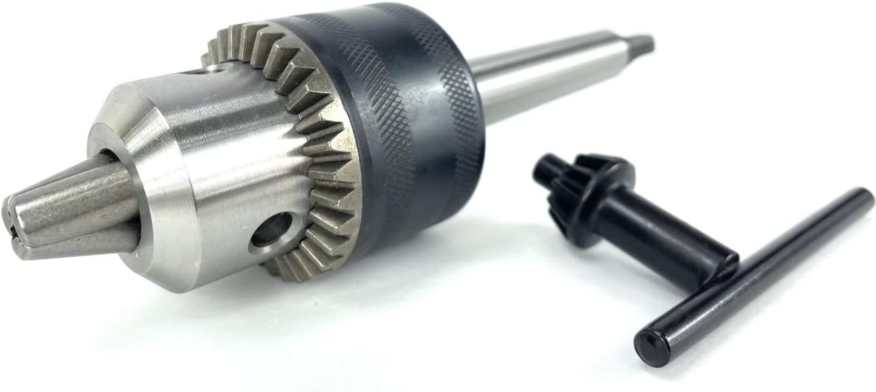 NEW Drill Chuck 5/8 Capacity MT2 (Black) - Morse Taper 2 - Press Magnetic Drill