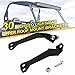 Dasen Upper Roof Brackets Roll Bar Cage Mount for 32” Straight/Curved LED Light Bar Compatible with Polaris RZR 900 1000