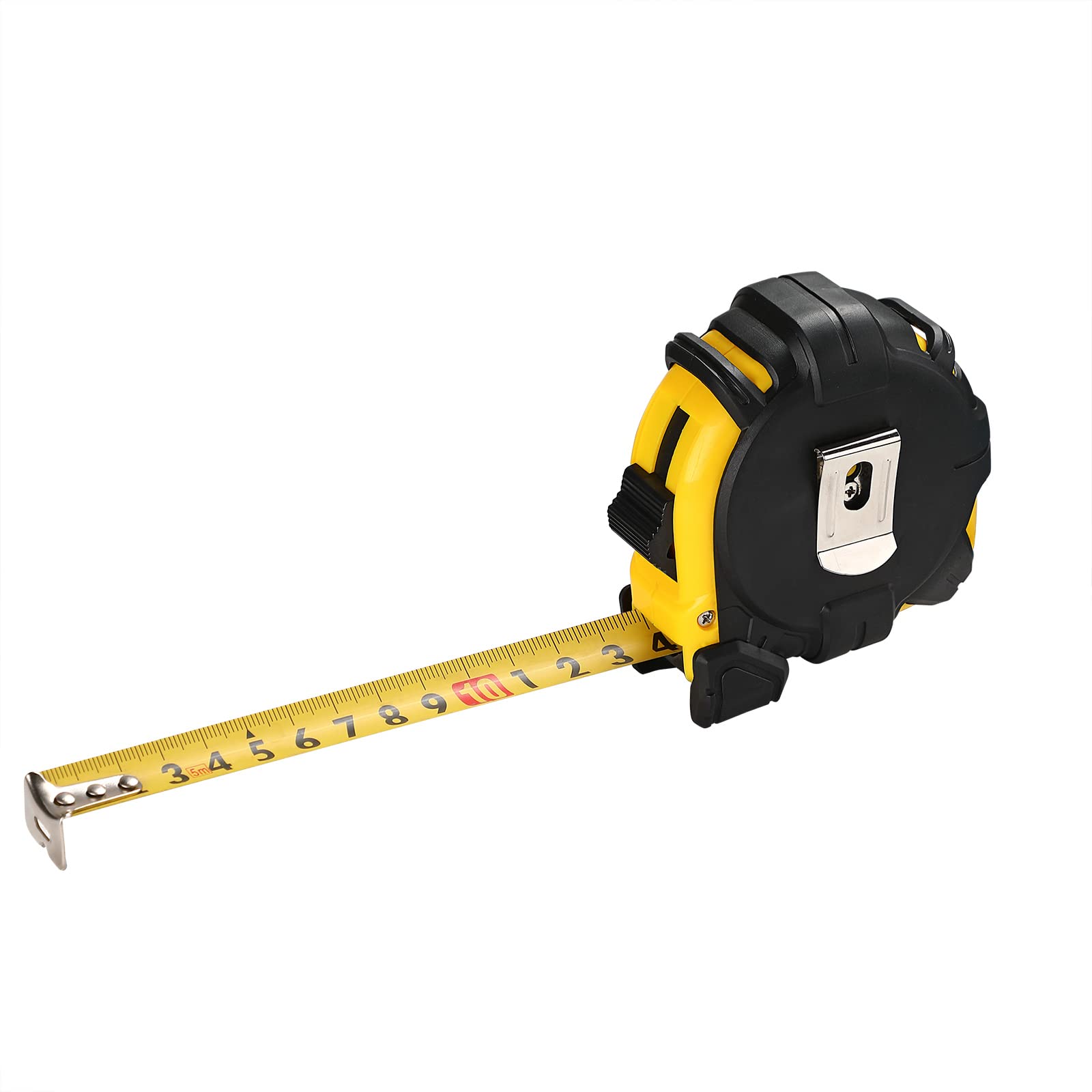 Bm 100 Mètre Ruban De Poche 5 M Avec Échelle Métrique, Boîtier Abs Incassable, Crochet De Départ
