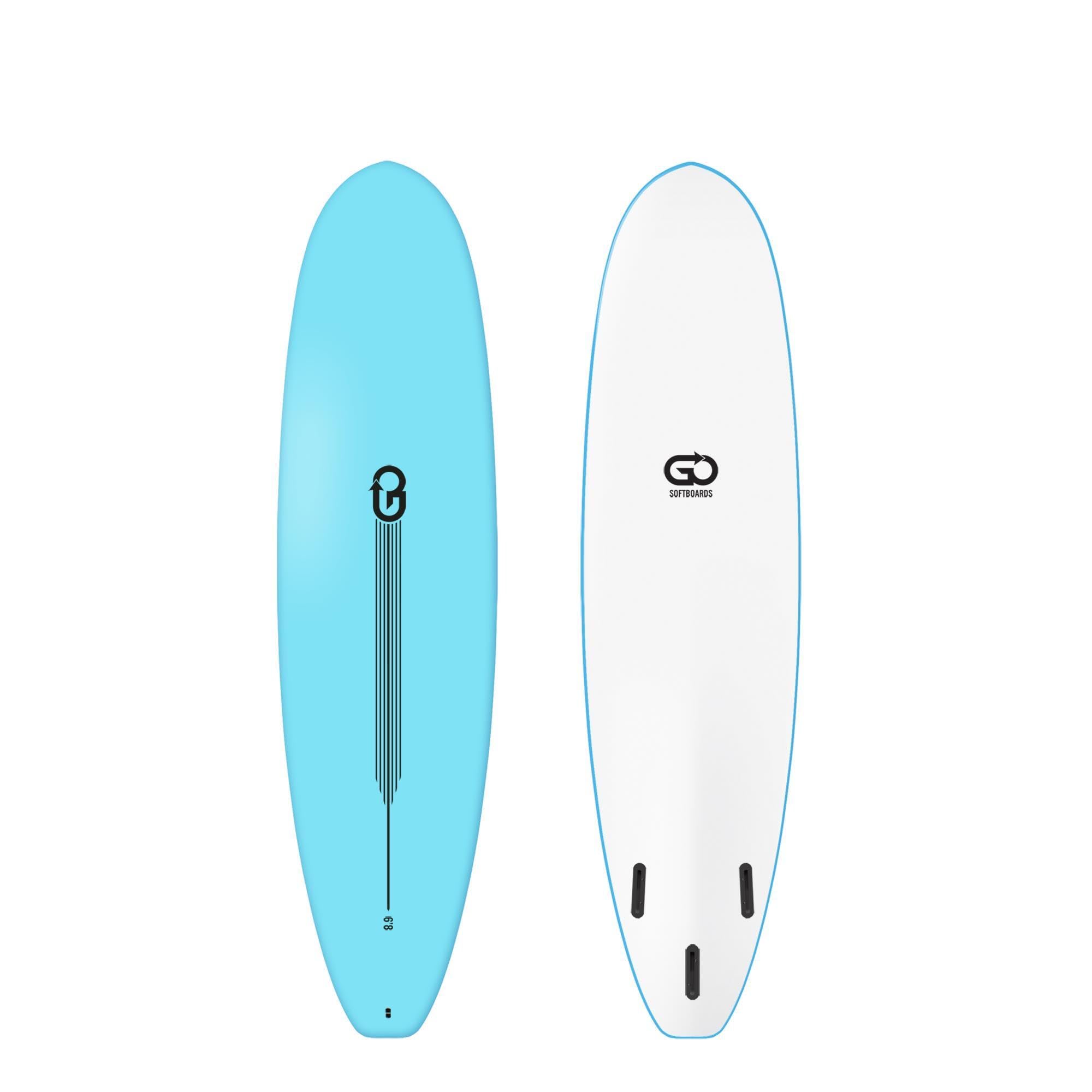 Surfboard GO Softboard 6.8 Surf Range Soft Top