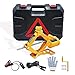 Electric Car Jack 2 Ton 12V Electric Scissor Jack with Storage Box for Car SUV Tire Changes (Lifting rang: 4.72~14.57 inch)