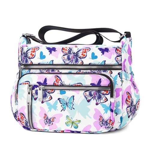Image of NPBAG Crossbody Bag for Women, Shoulder Purse Handbag Messenger Bag, Trendy Pocketbooks, Waterproof and Multi-Pockets