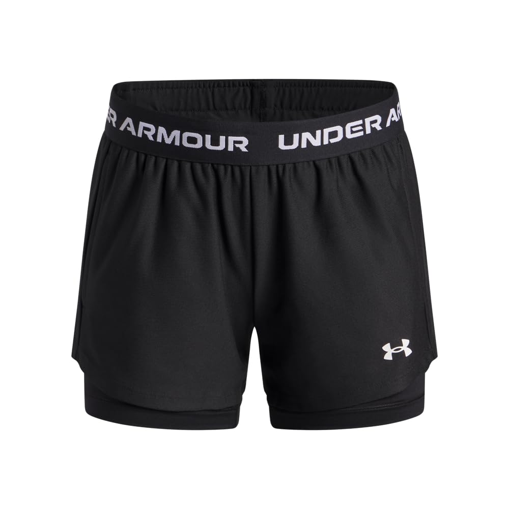 Under Armour Kids Tech 2in1 Shorts Black 9-10 Years