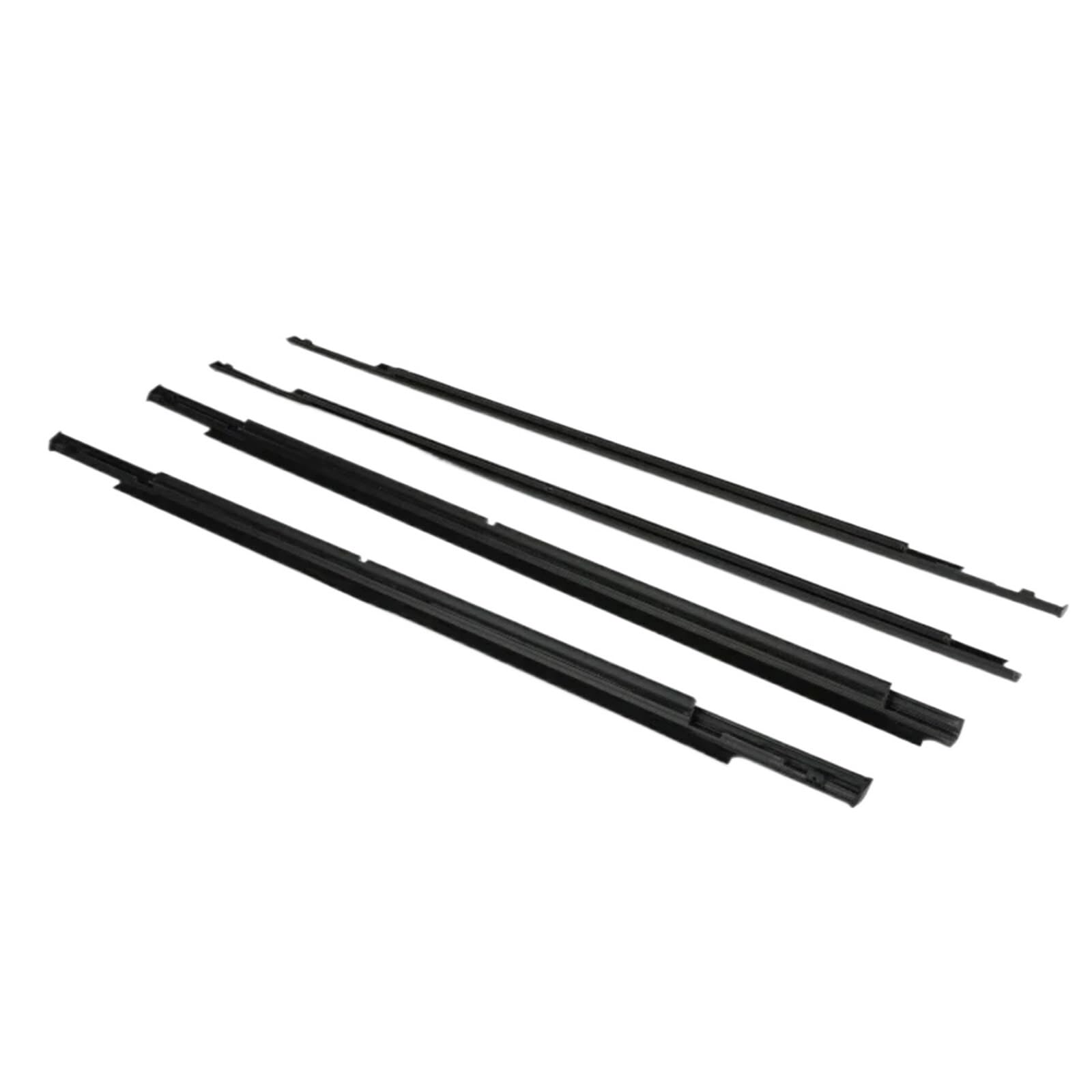 Yplvwsoyq Black Car Window Seal Strip Compatible With Mitsubishi For Outlander 2013-2018 5757A294 Car Weatherstrips Belt Window Glass Sealing Strip Sealant Door Seal Trim