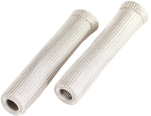 Design Engineering 010501 Protect-A-Boots Spark Plug Boot Protector Sleeves, 6" - Silver (Pack of 2)
