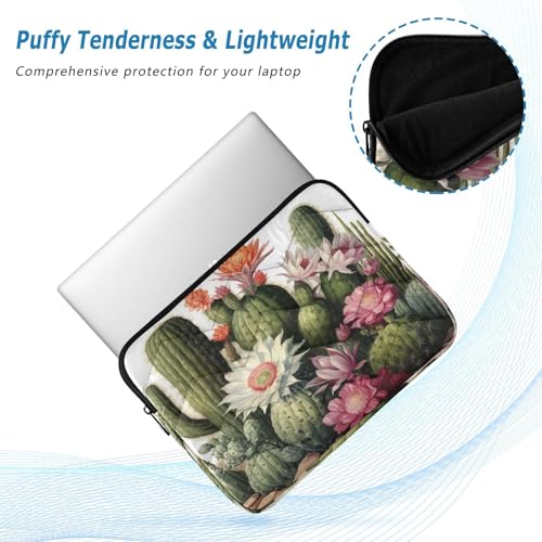 Funda para portátil de 13-14 pulgadas con diseño de flores miniatura 5