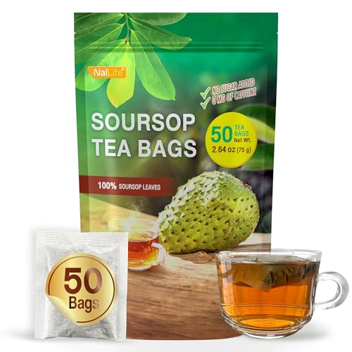 NalLife Soursop Leaves Tea pack of 50 Tea Bags