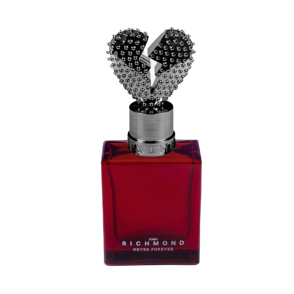 John Richmond Never Forever Eau de parfum donna, 100 ml - Profumo da donna orientale e floreale – Con note di caramello, gelsomino e muschio