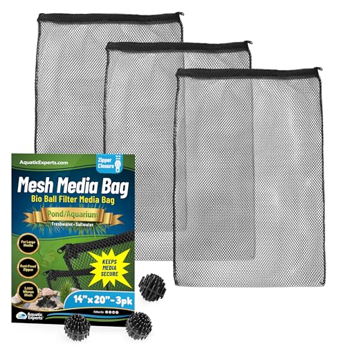 Bolsas de malla para medios acuáticos 14 x 20 pulgadas, pack 3 miniatura 1
