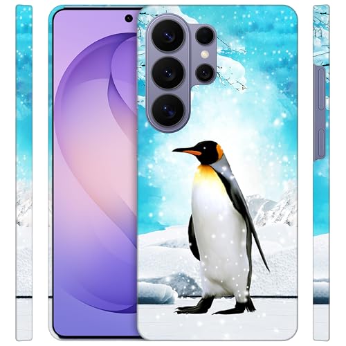 Coque Samsung S26 Ultra mignon pingouin sous la neige, le cadeau idéal