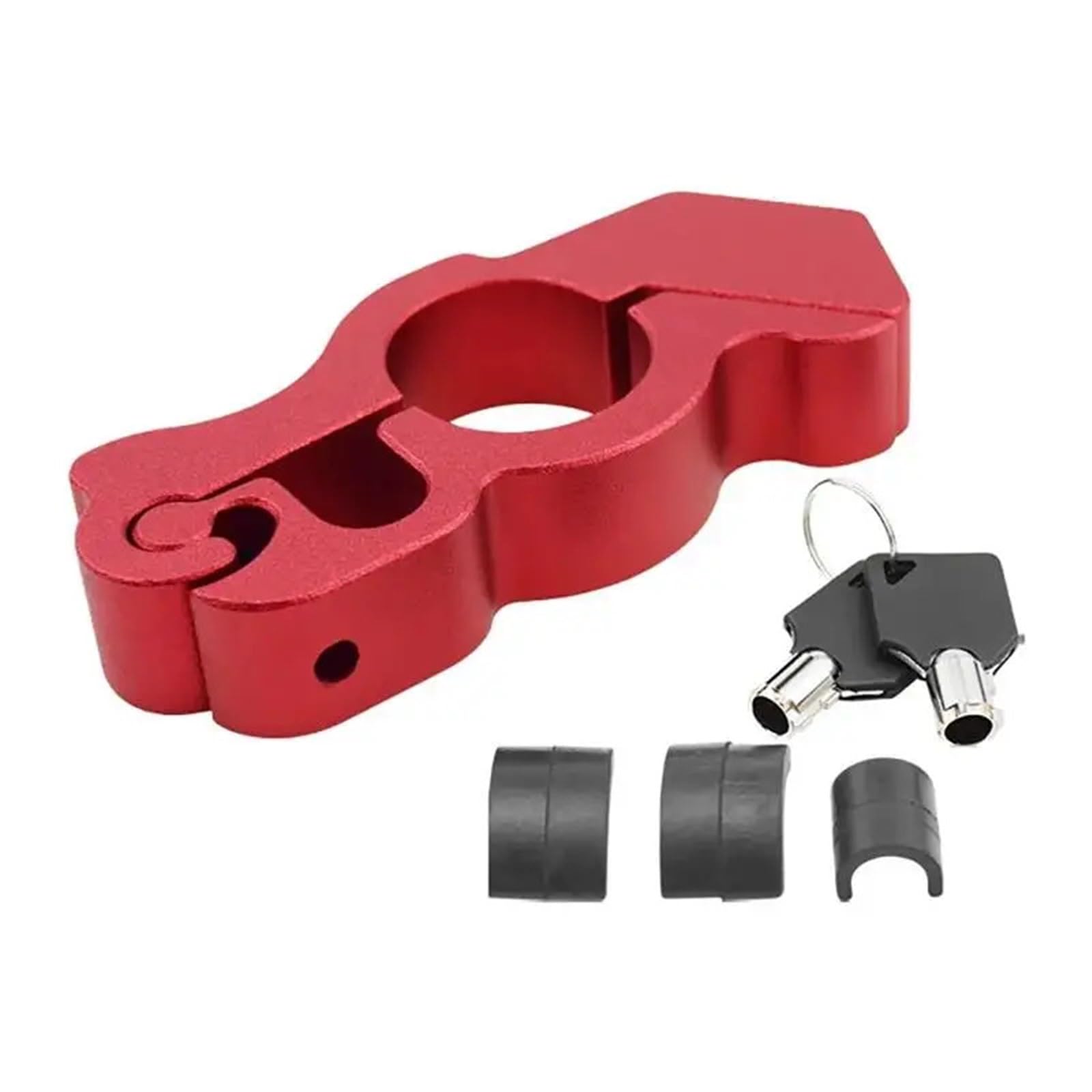 Security Lock Motorcycle Handlebar Lock Handlebar Brake Handle Solid Lock Imitating Steal Lock Brake Throttle Lock