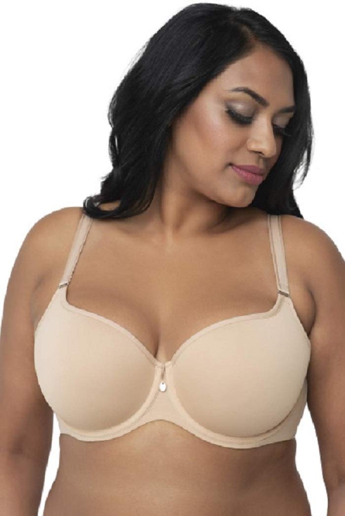 Curvy CoutureWomen's Tulip Smoothing Plus Size Push Up T shirt Bra