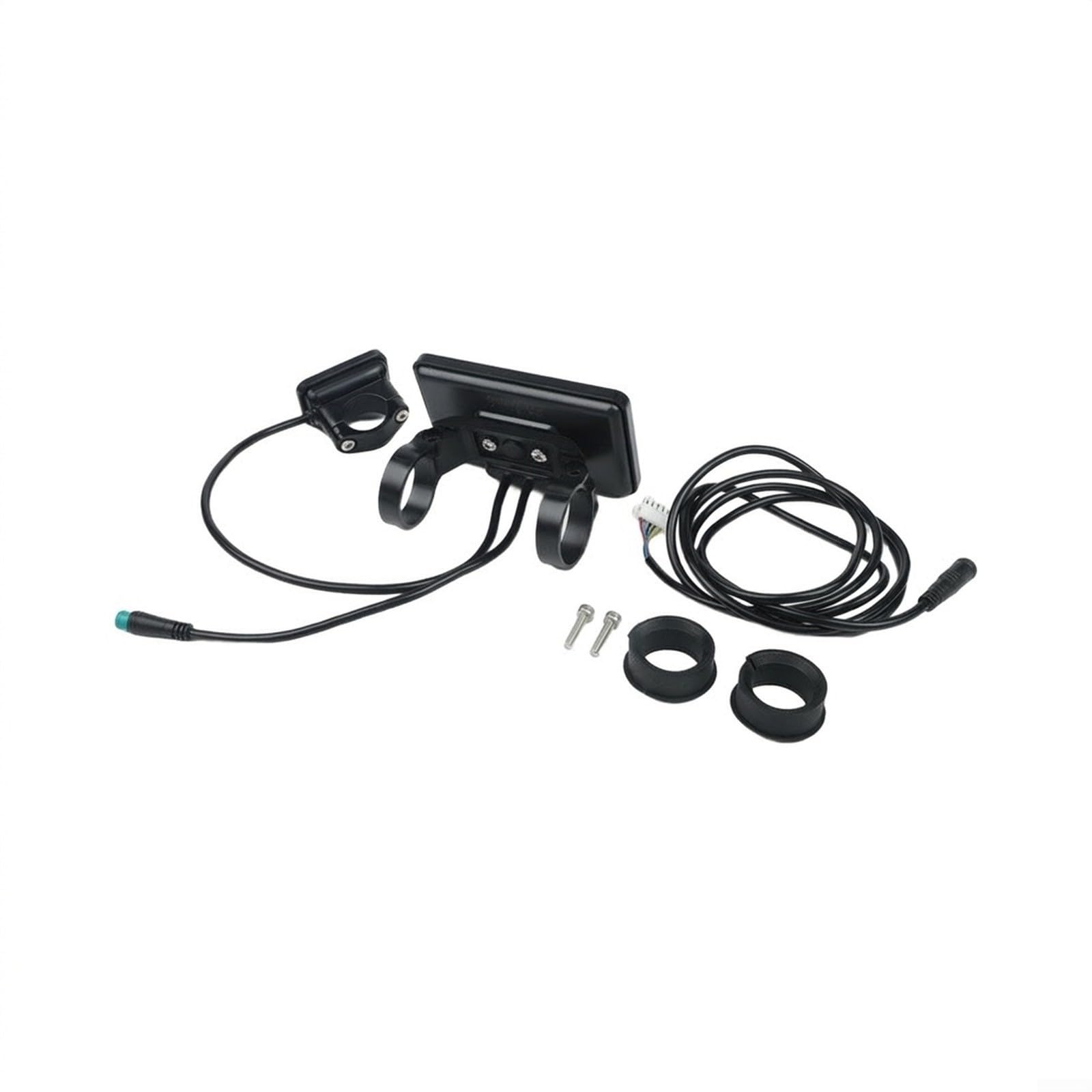 Display LCD T8 per bici elettrica, schermo colorato, 24 V-72 V, ampio ingresso, supporta 2 # 5S KDS per bafang V5 per protocolli KT, materiale ABS per parti di biciclette elettriche