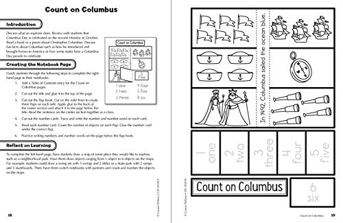 Carson Dellosa Interactive Notebooks Seasonal, Grade K Resource Book - Image 5