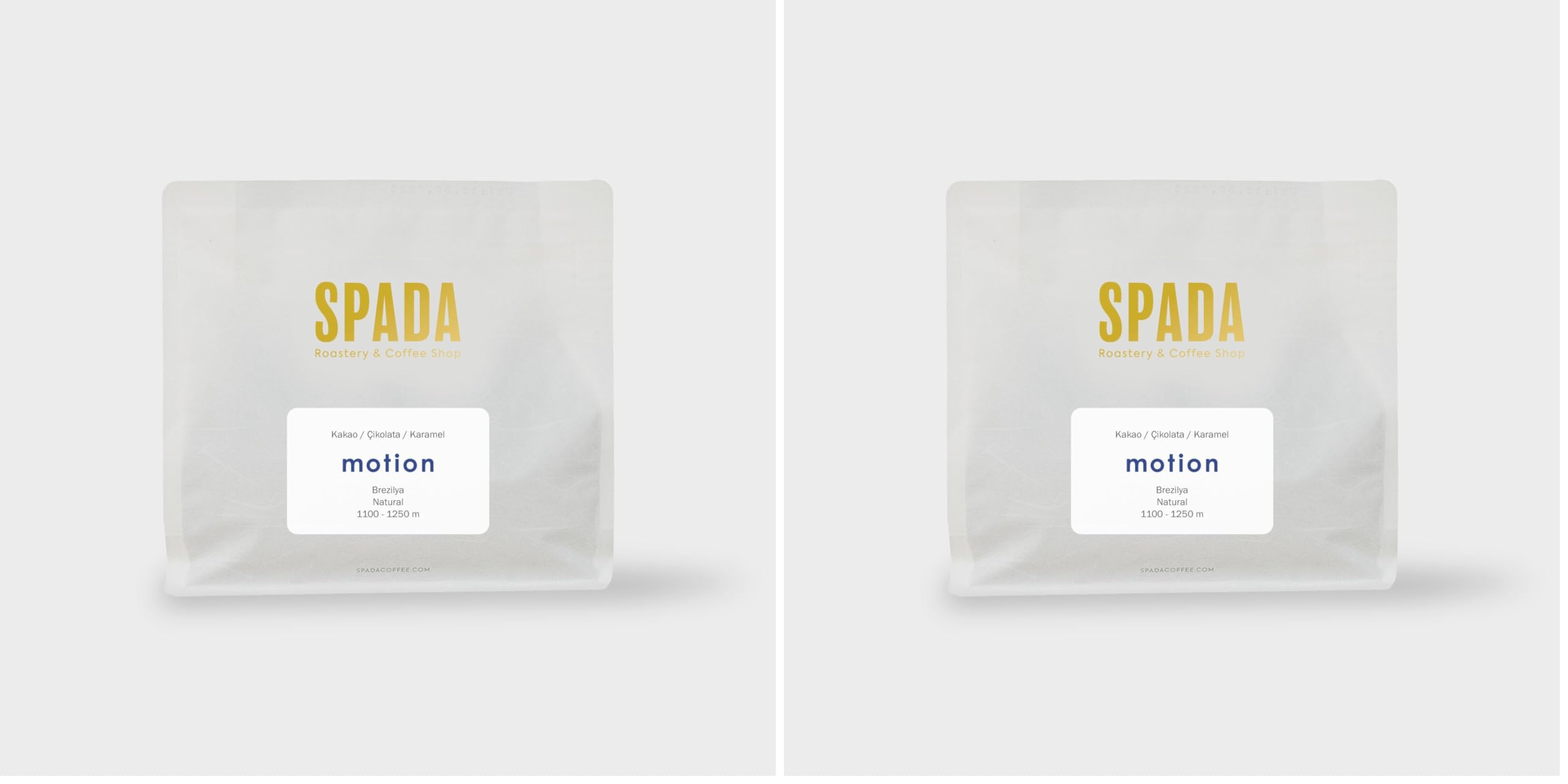Spada Coffee, Motion Natural, Çekirdek Kahve 250 gr (2 paketi)