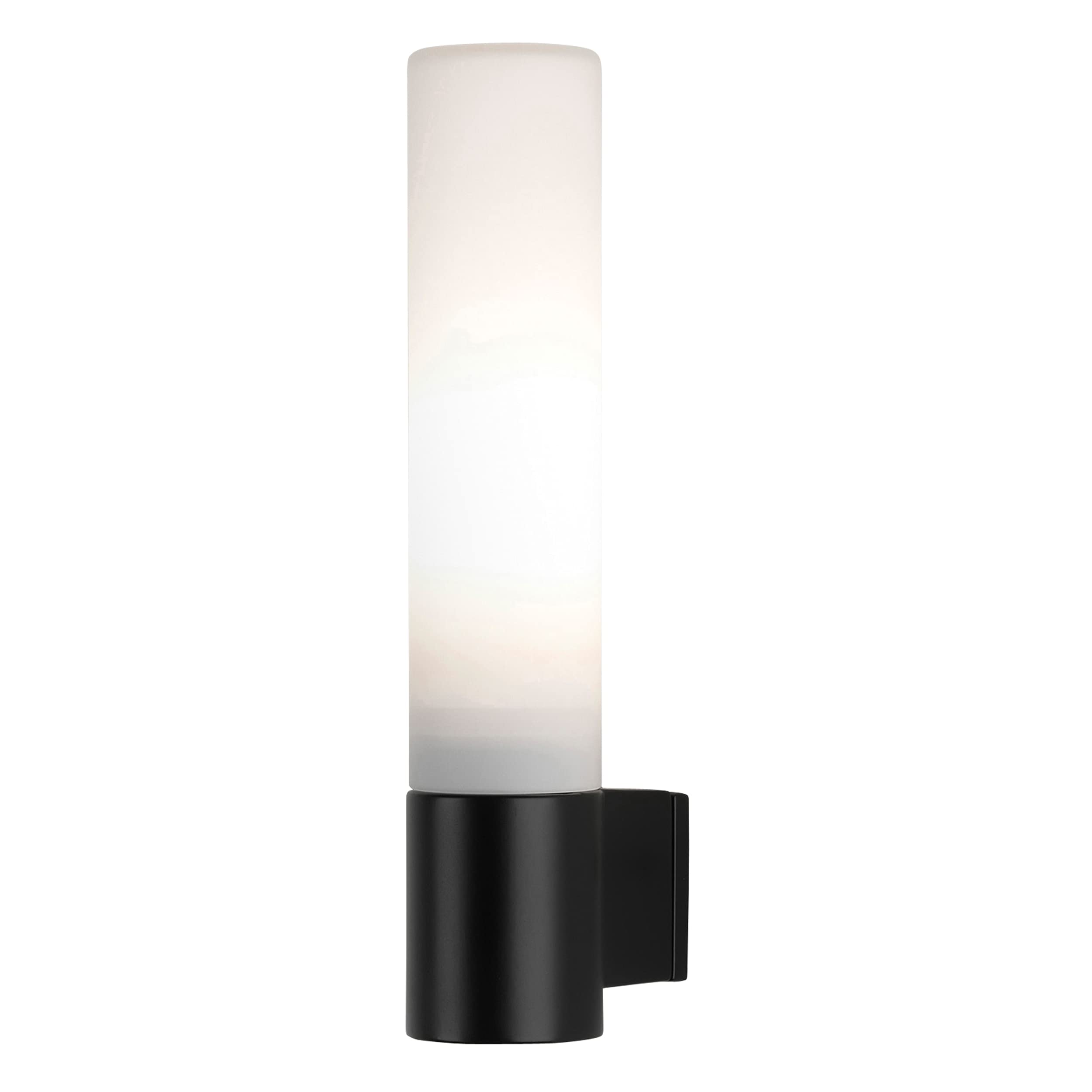 Astro Bathroom Wall Light, Zinc, 40 W, Matt Black