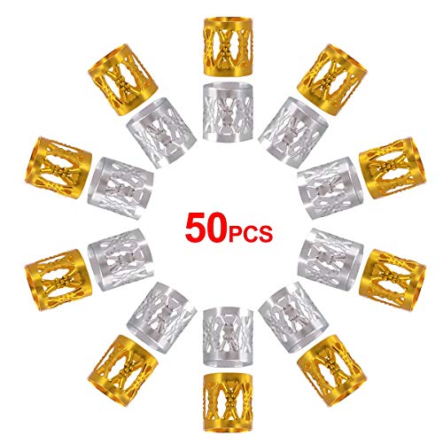 Dreadlocks-Accessoires-PChero-Bijoux-de-Cheveux-Tresse-en-Aluminium-Dreadlocks-Perles-Anneaux-pour-Mariage-Partie-Spectacle-80pcs