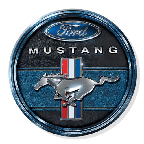 Imán Redondo Ford Mustang para Refrigerador