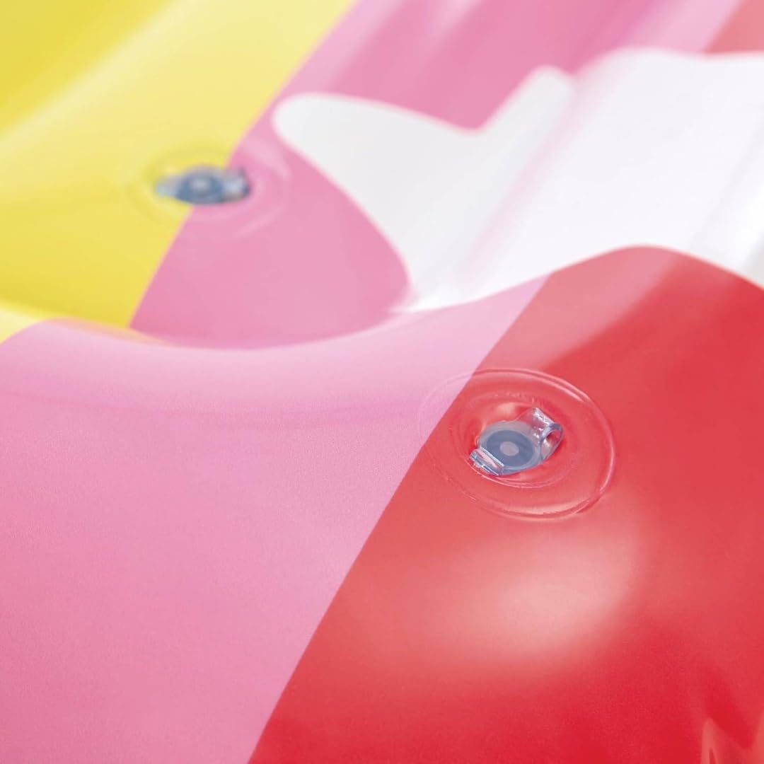 Wanna Party Giant Inflatable Ice Cream Blow up Rainbow Ice Cream Inflatable Summer Decorations for Summer Pool Beach Birthday Decor 2