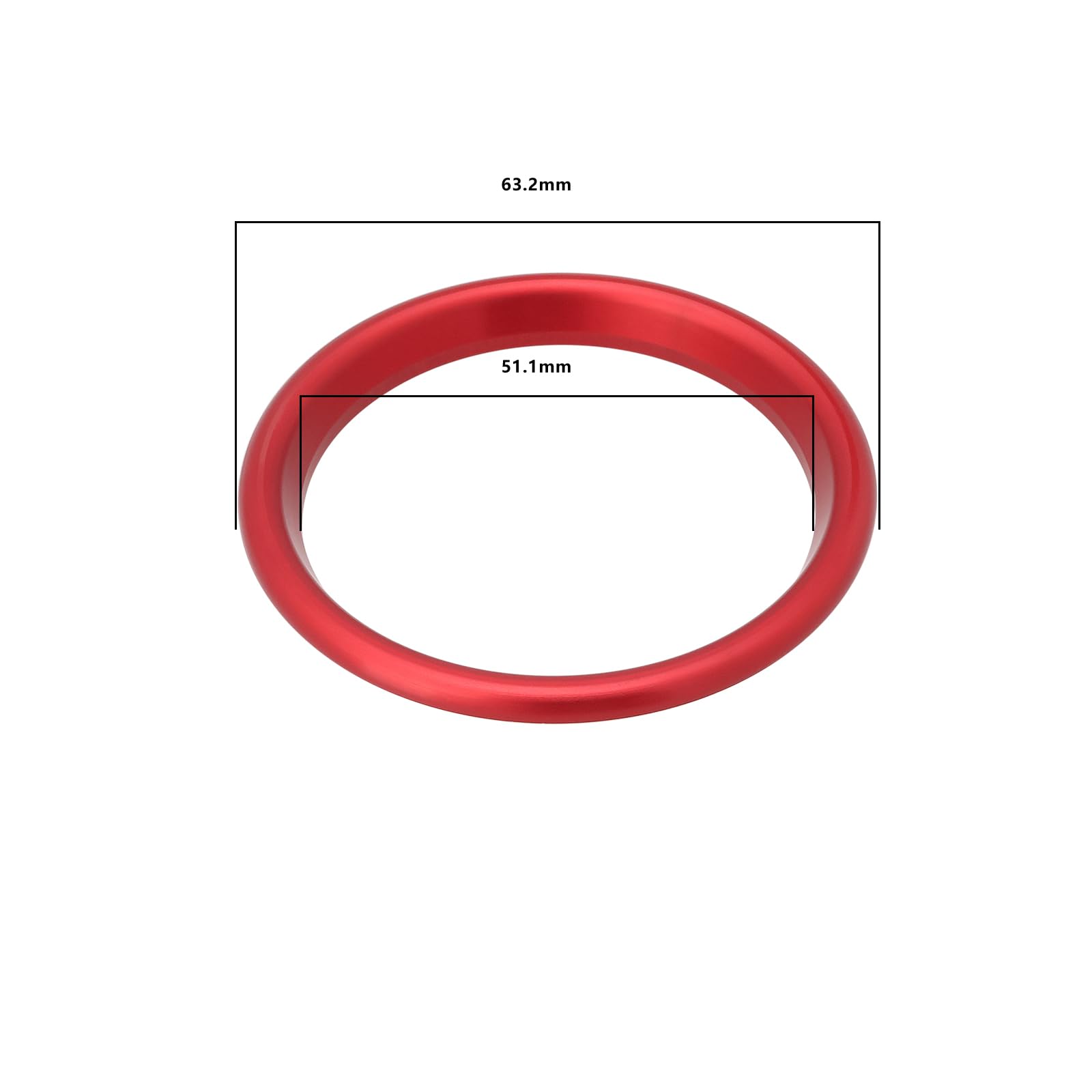 eMagTech 4 Pezzi Anello Di Tenuta Per Guida Aria Condizionata Auto 3D0260749 4E0260749A Compatibile Con AUDI Compatibile Con PORSCHE