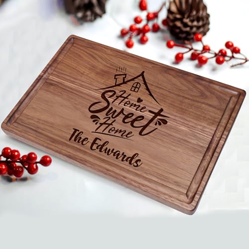 Tabla de Cortar Personalizada de Madera Grabada miniatura 3