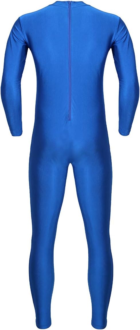 Agoky Adult Men's Women's Spandex One Piece Turtleneck Long Sleeve Full Body Unitard Zentai Costumes Bodysuit