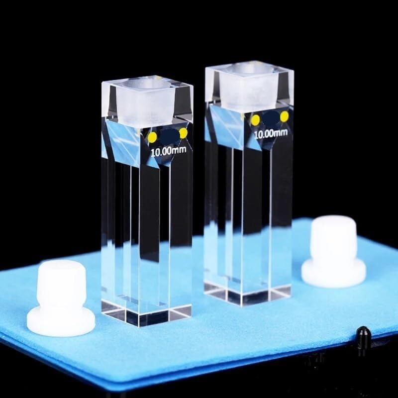 Cella al quarzo, con tappo, volume di 700 uL