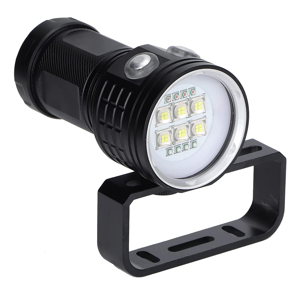 Wodoodporna super jasna latarka LED IP68 do nurkowania do sportów wodnych na świeżym powietrzu (B11)