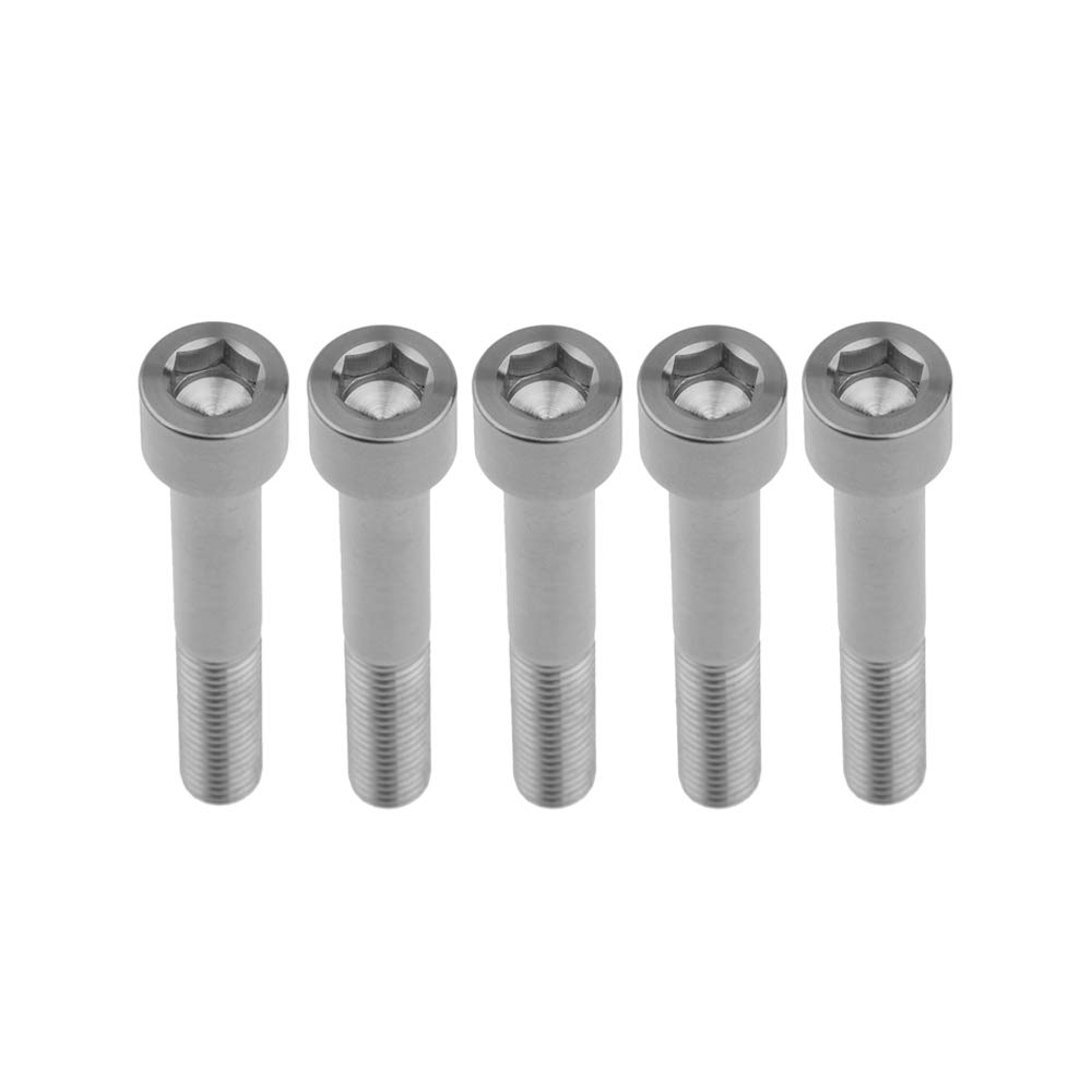 Viti In Titanio M7x15mm Con Testa Esagonale A Brugola - Grado Aerospaziale Per Bici