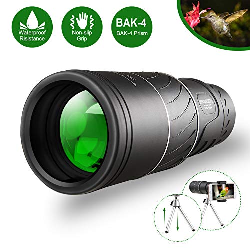 Monocular Telescope,16x52 Monocular Dual Focus Optics Zoom Telescope, Day & Low Night Vision