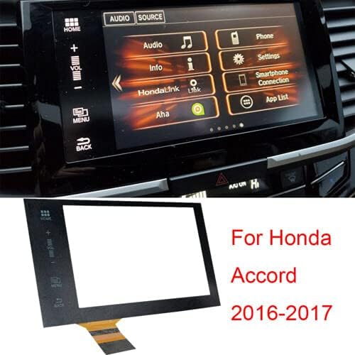 new touch screen glass digitizer replacement for honda accord 2016 2017 gps navigation 7 radio