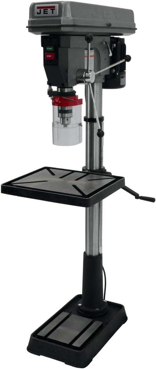 20-Inch Floor Drill Press, 12 Speed, 1-1/2 HP, 115/230V 1Ph (JDP-20MF)