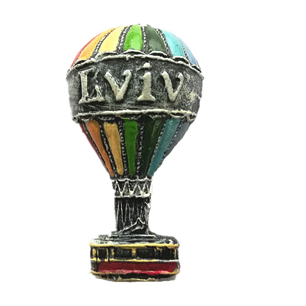 Muyu Magnet 3D Lviv Ukraine Fridge Magnet Home & Kitchen Decoration Magnetic Sticker, Lviv Ukraine Refrigerator Magnet Tourist Souvenir Gift