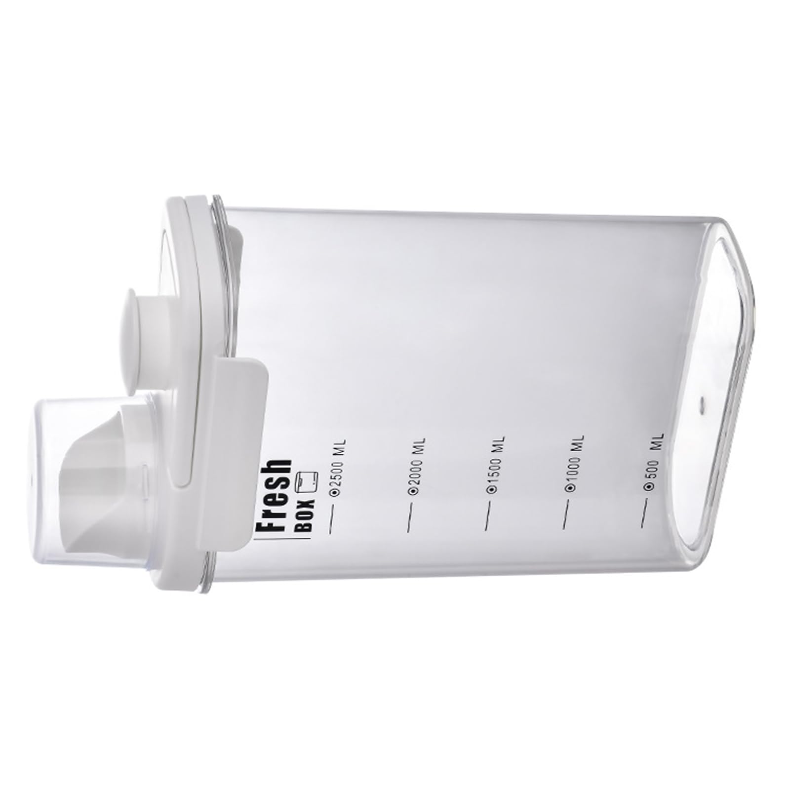 HDOYTXXM Accuracy Pour Detergent and Grains Canister Featuring Leak Proof Spouts Visible Quantity Indicators Kitchen Storage Bin Clear Measuring Storage Canister