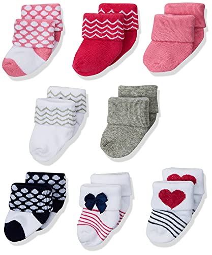 Image of Luvable Friends Unisex Baby Newborn and Baby Terry Socks