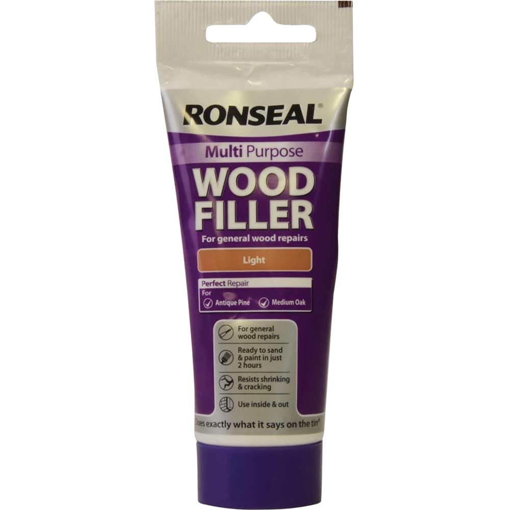 Ronseal Light 33636 Multipurpose Wood Filler Tube 100G