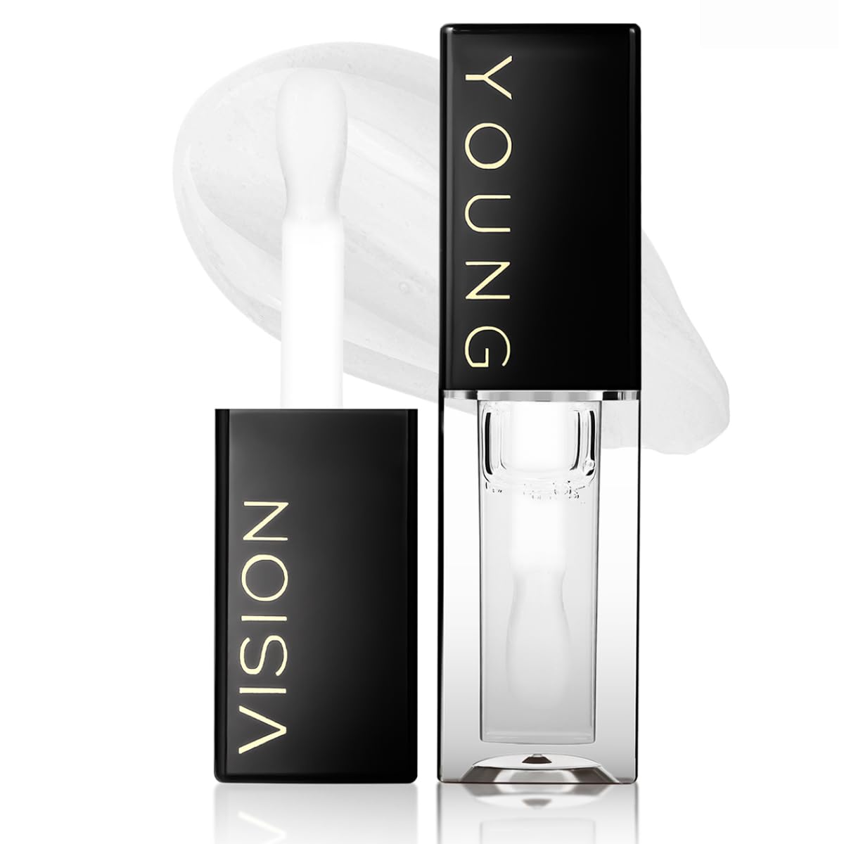 YOUNG VISION Lip Glow Oil, Lip Gloss with Jojoba Seed Oil, Moisturing and Plumping,0.20 fl oz(Pack of 1) 01